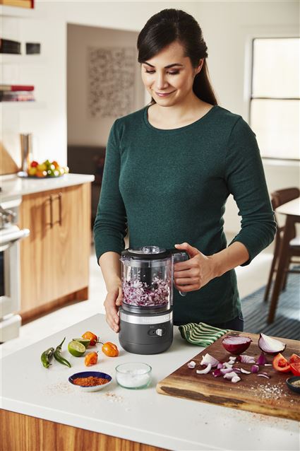 5KFCB519 EDG PICADORA DE ALIMENTOS INALÁMBRICA GRIS MARENGO | KITCHENAID - Imagen 9