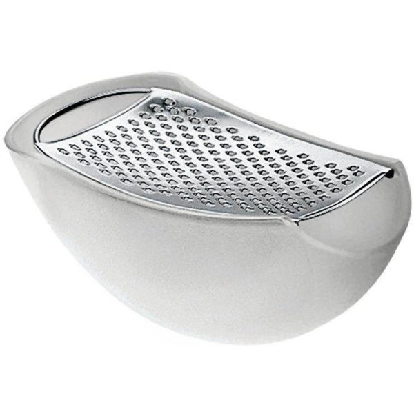 AARU01 I PARMENIDE RALLADOR RESINA BLANCO HIELO | ALESSI