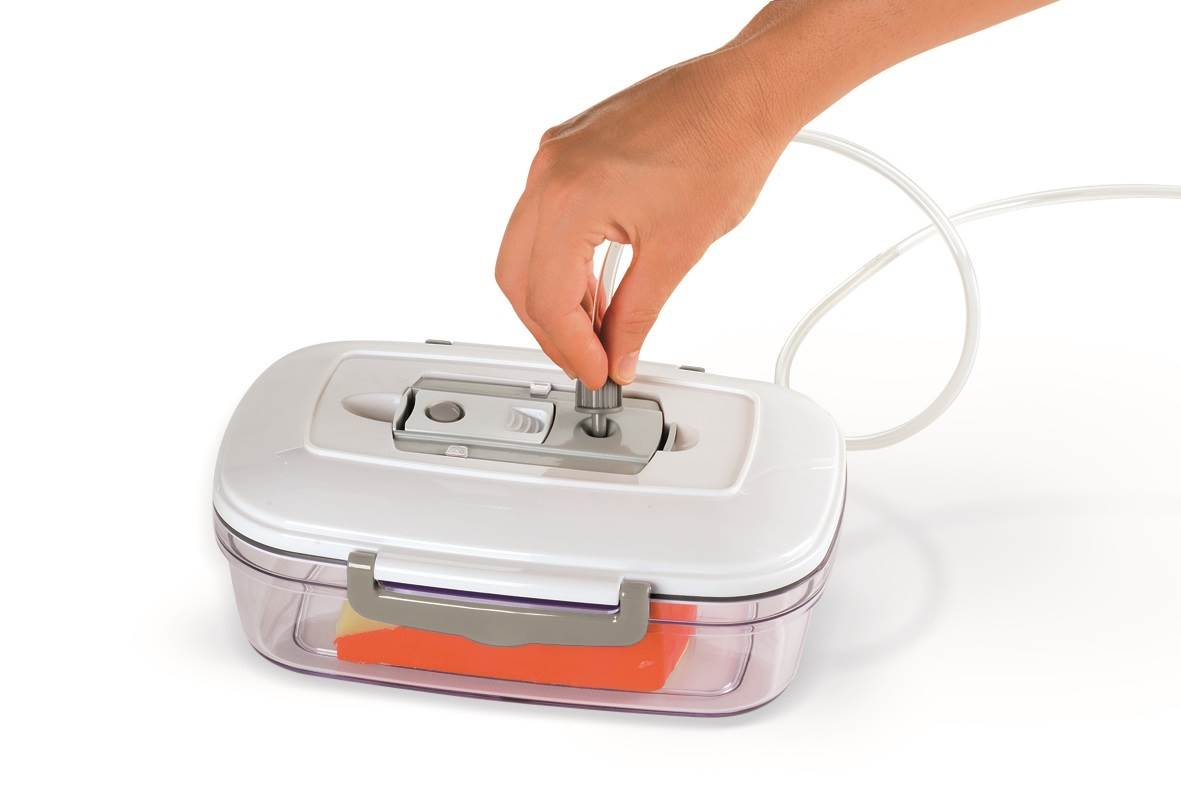 ACO1093 RECIPIENTE RECTANGULAR 1L PARA ENVASADO AL VACÍO | MAGIC VAC - Imagen 3