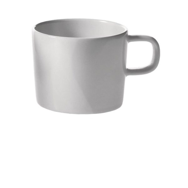 AJM28/76-R PLATEBOWLCUP TAZA MOKA PORCELANA  | ALESSI