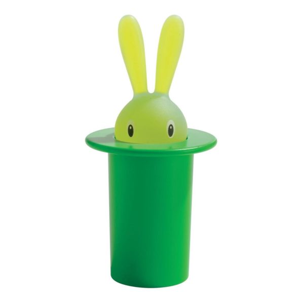 ASG16 GR MAGIC BUNNY PALILLERO DE RESINA VERDE | ALESSI