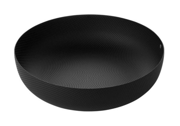 JM17/29 BT CESTO REDONDO ACERO Y RESINA NEGRO 29cm | ALESSI - Imagen 2