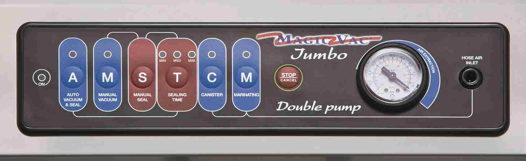 JUMBO PLUS MÁQUINA DE ENVASADO AL VACÍO PROFESIONAL | MAGIC VAC - Imagen 2