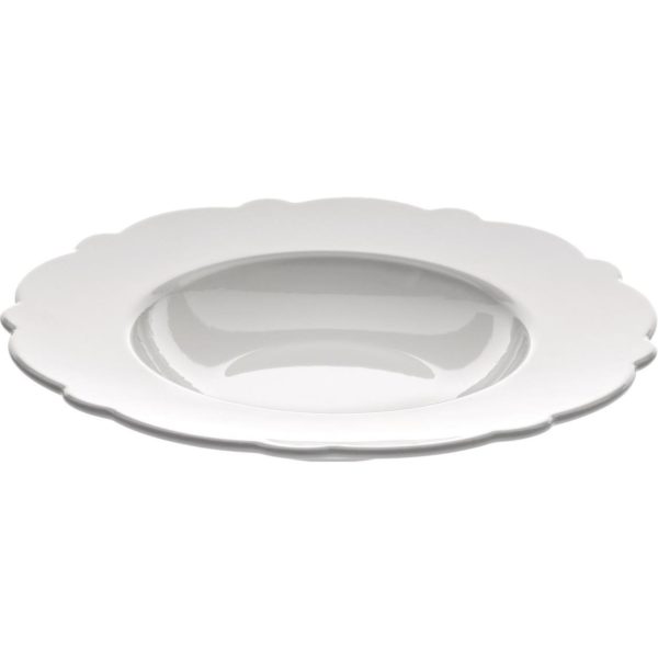 MW01/2 DRESSED PLATO DE SOPA PORCELANA JUEGO 4 PIEZAS | ALESSI