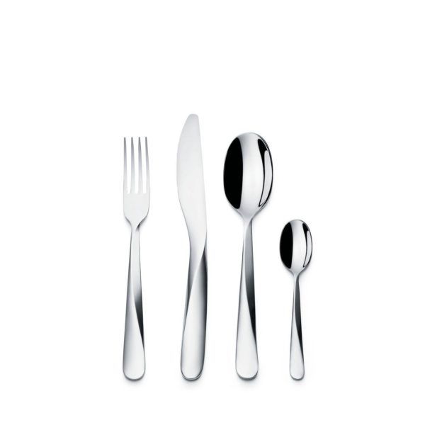 UNS03S24 GIRO CUBERTERIA 24 PIEZAS A/INOX 18/10  | ALESSI