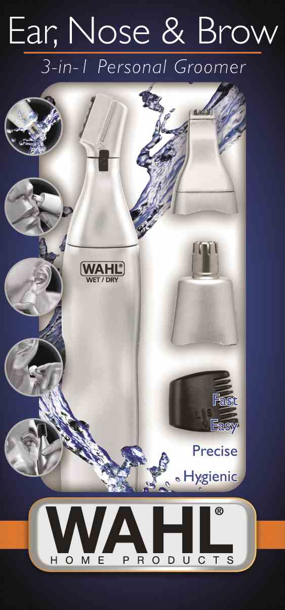 5545-2416 CORTAPELOS HIGIÉNICO PARA OREJAS, NARIZ Y CEJAS | WAHL - Imagen 2