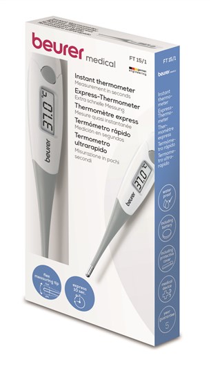 FT-15/1 TERMÓMETRO CORPORAL DIGITAL CON SENSOR FLEXIBLE | BEURER - Imagen 3
