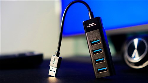 HUB-401 HUB DE EXPANSIÓN DE 4 PUERTOS USB 3.0 PARA ORDENADOR | ELBE - Imagen 2