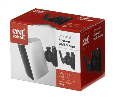 WM5330 SOPORTE UNIVERSAL PARA ALTAVOZ GIRATORIO 120º | ONE FOR ALL - Imagen 5