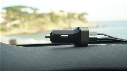 CARG-301-QC CARGADOR USB PARA COCHE CON DOBLE PUERTO Y CARGA RÁPIDA QC3.0 | ELBE - Imagen 3