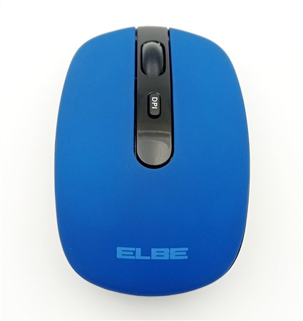 RT-110 RATÓN INALÁMBRICO AZUL CON BATERÍA RECARGABLE | ELBE - Imagen 2