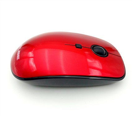 RT-111 RATÓN INALÁMBRICO ROJO PILA INC. AMBIDIESTRO | ELBE - Imagen 2