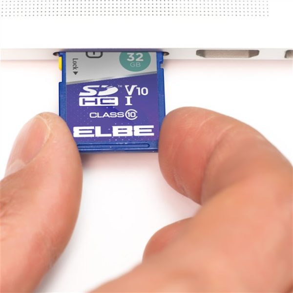 SD-1032 TARJETA SD 32GB PARA RESOLUCIÓN FULL HD U1 | ELBE - Imagen 2