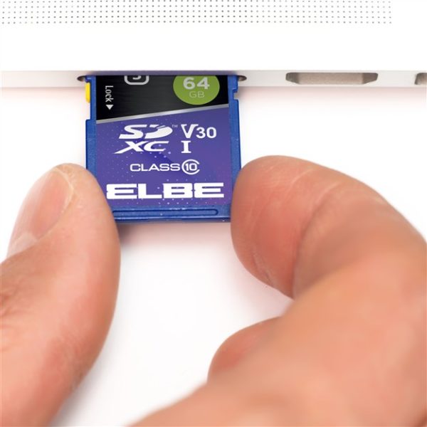 SD-3064 TARJETA SD 64GB PARA RESOLUCIÓN 4K U3 | ELBE - Imagen 2