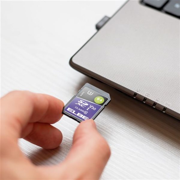 SD-3064 TARJETA SD 64GB PARA RESOLUCIÓN 4K U3 | ELBE - Imagen 4
