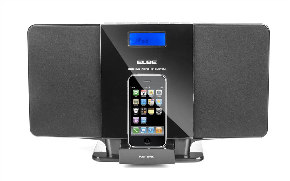 HIFI-1024-IP CON CD/MP3 + USB + iPhone/iPod DOCKING | ELBE - Imagen 5