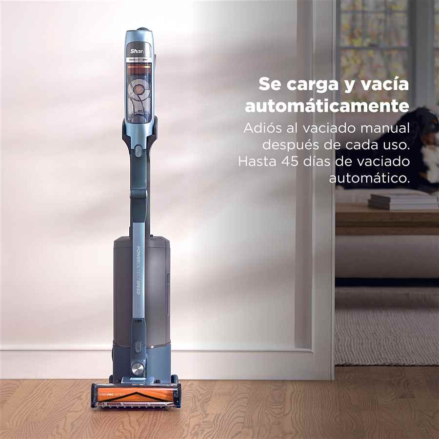 IA3244EUT ASPIRADORA SIN CABLE CON VACIADO AUTOMÁTICO SHARK POWER DETECT SPEED PET PRO CLEAN & EMPTY AZUL HIELO | SHARK - Imagen 11
