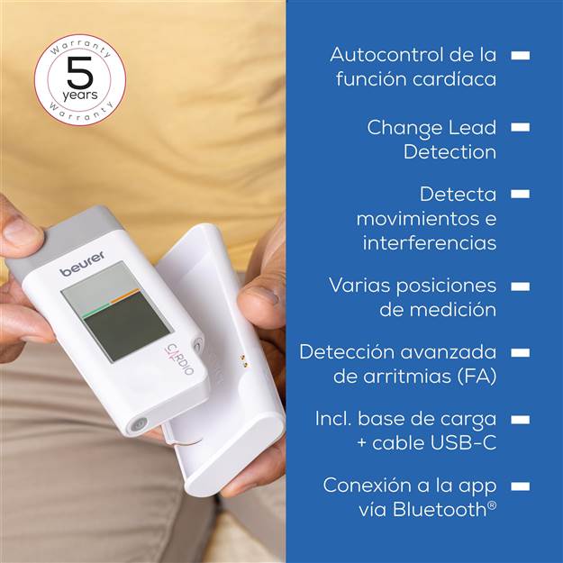 ME-95 CARDIÓMETRO CON BLUETOOTH | BEURER - Imagen 10