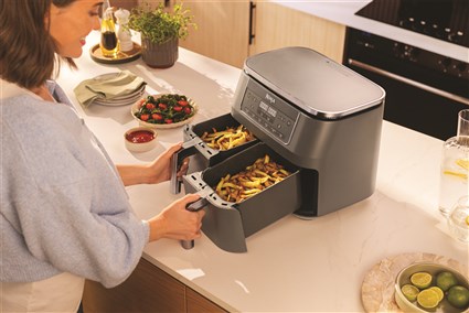 DZ300EU FREIDORA DE AIRE 6 EN 1 + COMPARTIMETO DOBLE 7.6L | NINJA - Imagen 19