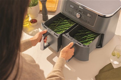 DZ400EU FREIDORA DE AIRE 6 EN 1 + COMPARTIMENTO DOBLE 9.5L | NINJA - Imagen 17