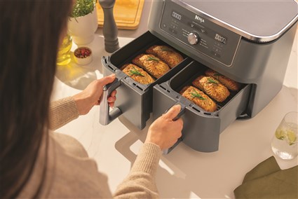 DZ400EU FREIDORA DE AIRE 6 EN 1 + COMPARTIMENTO DOBLE 9.5L | NINJA - Imagen 19